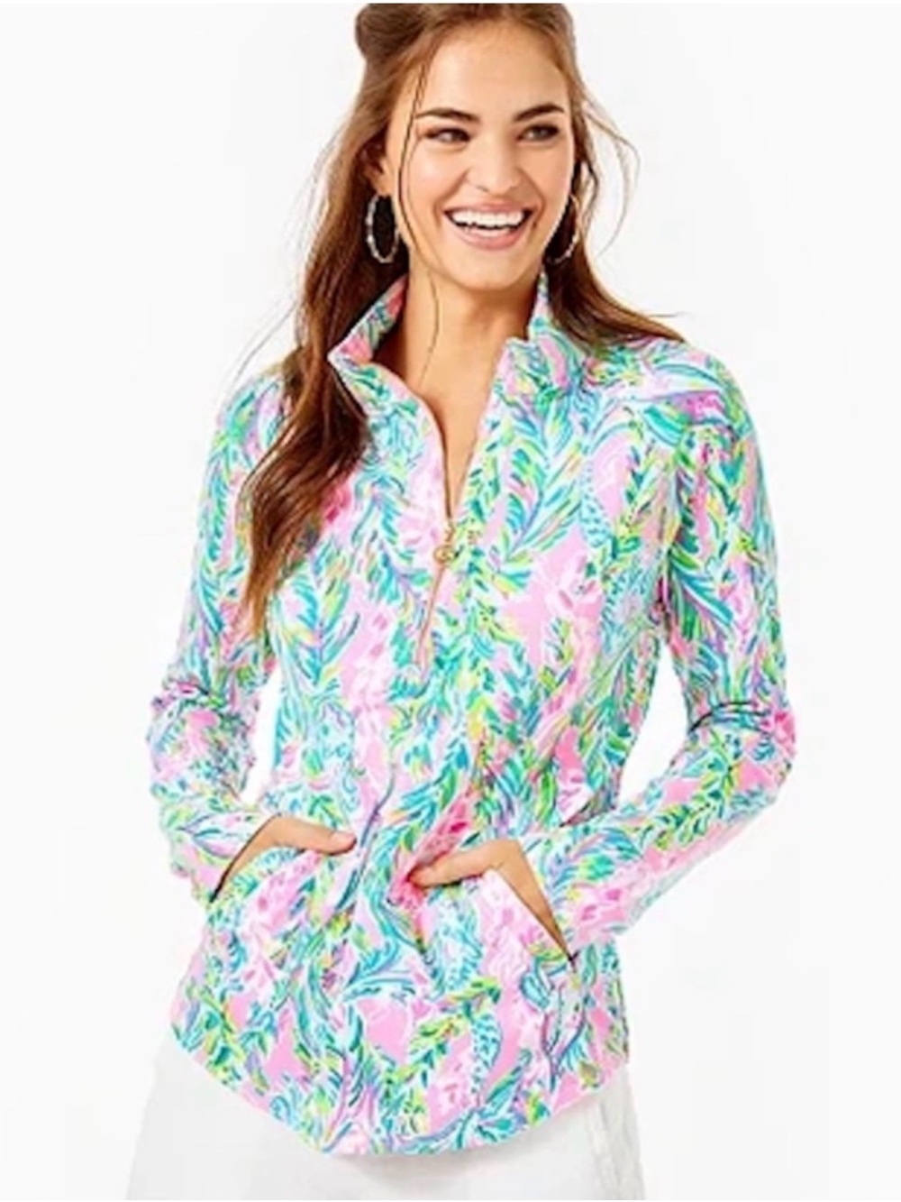 Lilly Pulitzer Unicorn of the Sea Skipper Popover - Picture 7 of 7